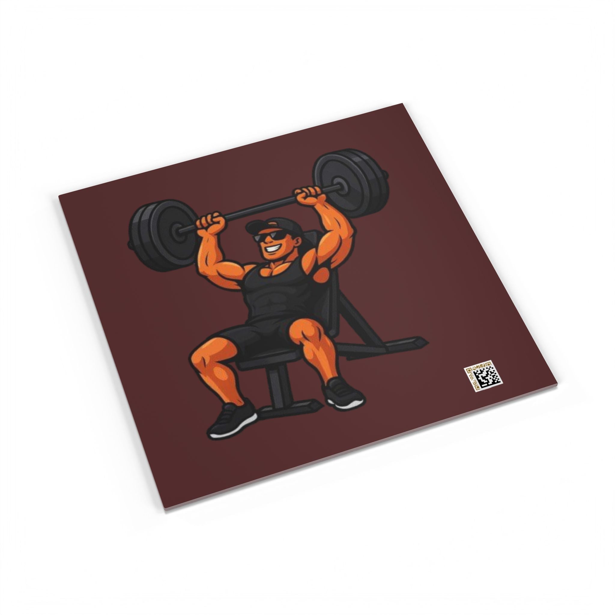 Softcover Photo Book — GymBro Fitness Crypto-Themed Workout Memories