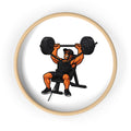 Weightlifter Wall Clock — Gym Decor Motivational Fitness Clock