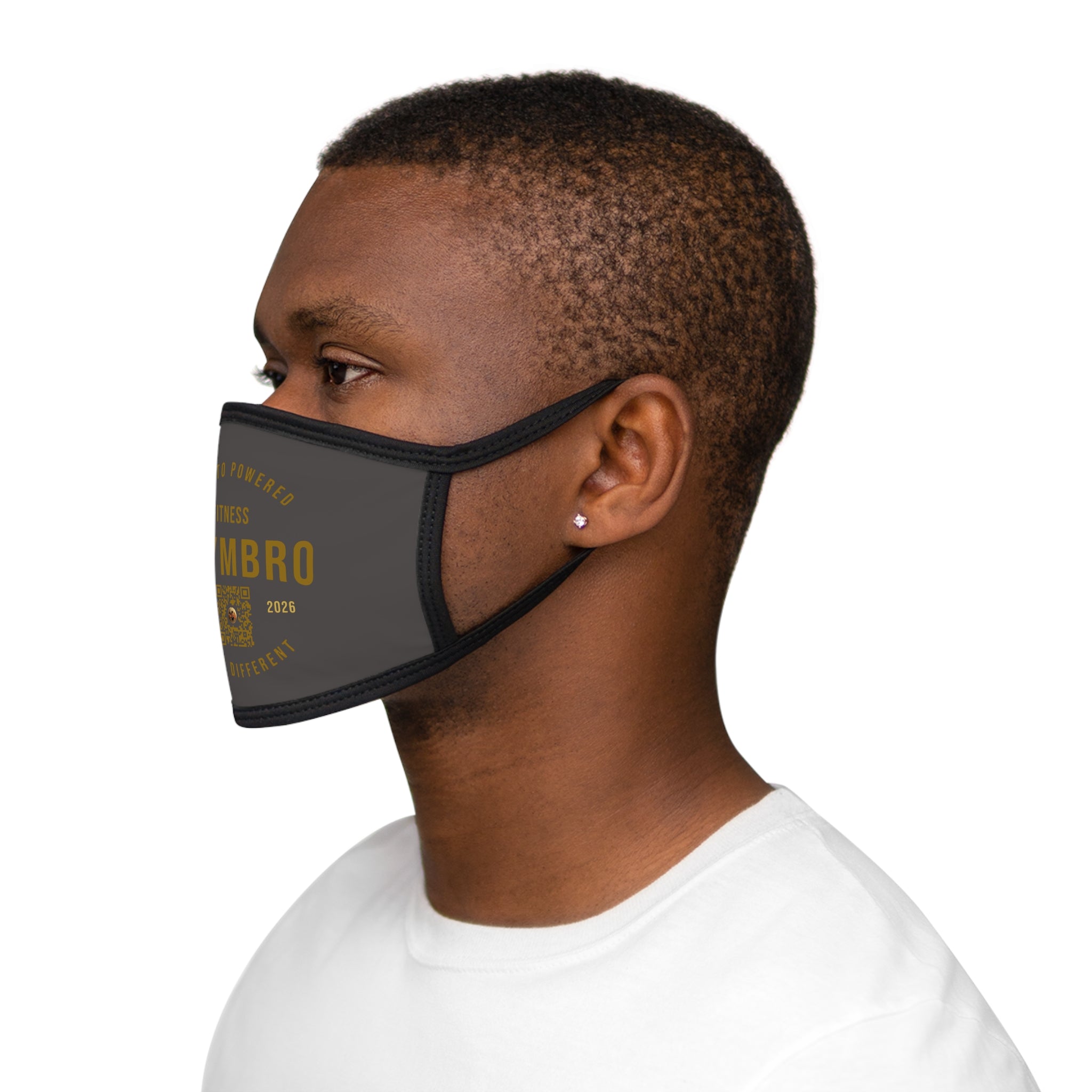 SGYMBRO Fitness Face Mask — Athletic Protective Mask with Vintage Gym Logo