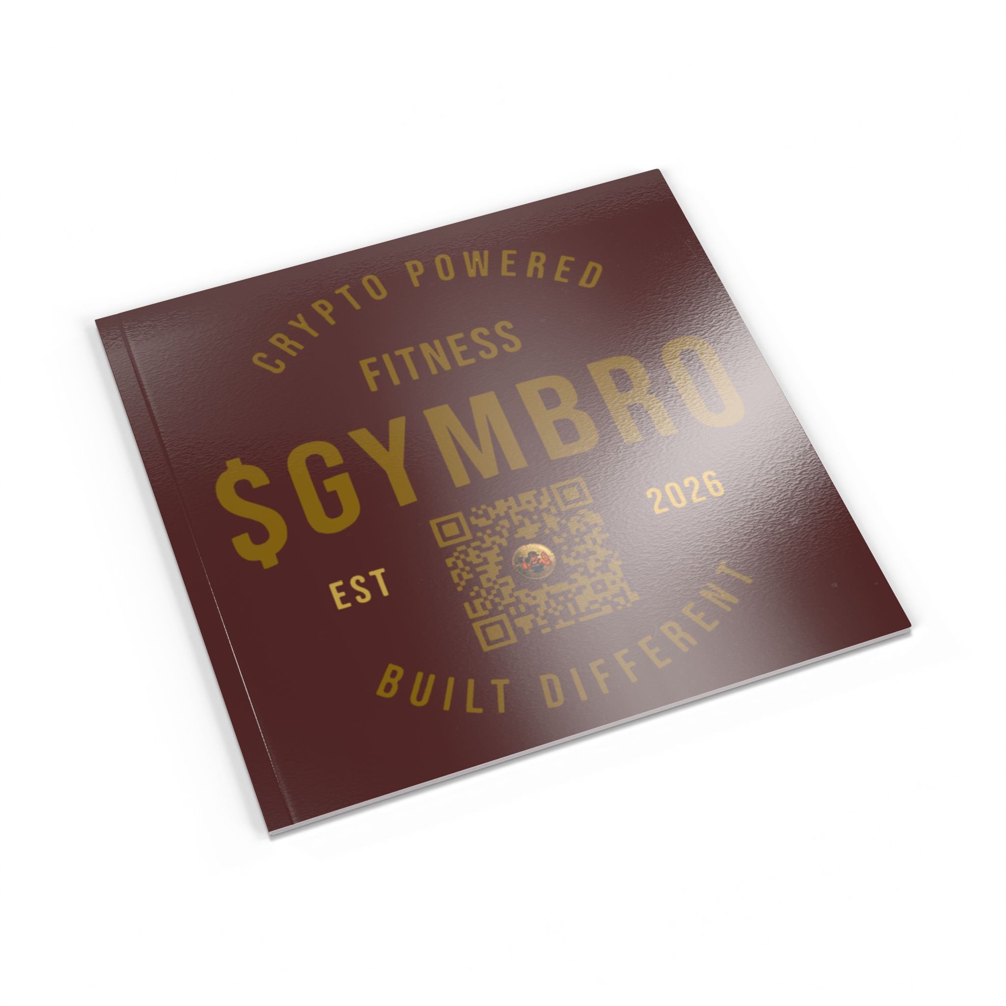 Softcover Photo Book — GymBro Fitness Crypto-Themed Workout Memories