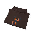 Weightlifter Logo Hoodie — Retro Muscle Gym Sweatshirt