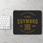 Gaming Mouse Pad — GYMBRO Crypto-Powered Fitness Mouse Pad (Built Different)