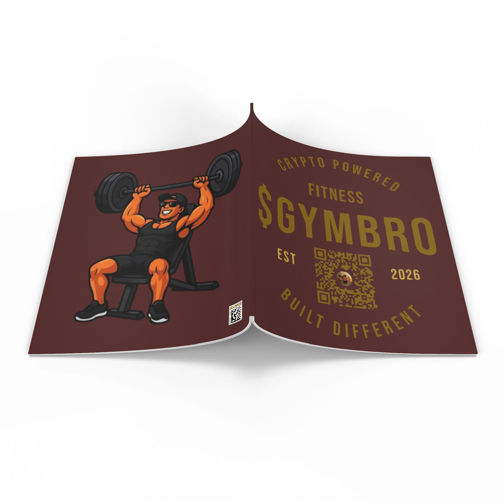Softcover Photo Book — GymBro Fitness Crypto-Themed Workout Memories