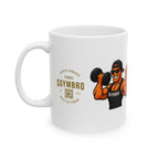 Gym Bro Fitness Mug — 'GymBro' Weightlifting Ceramic Coffee Cup (11oz/15oz)