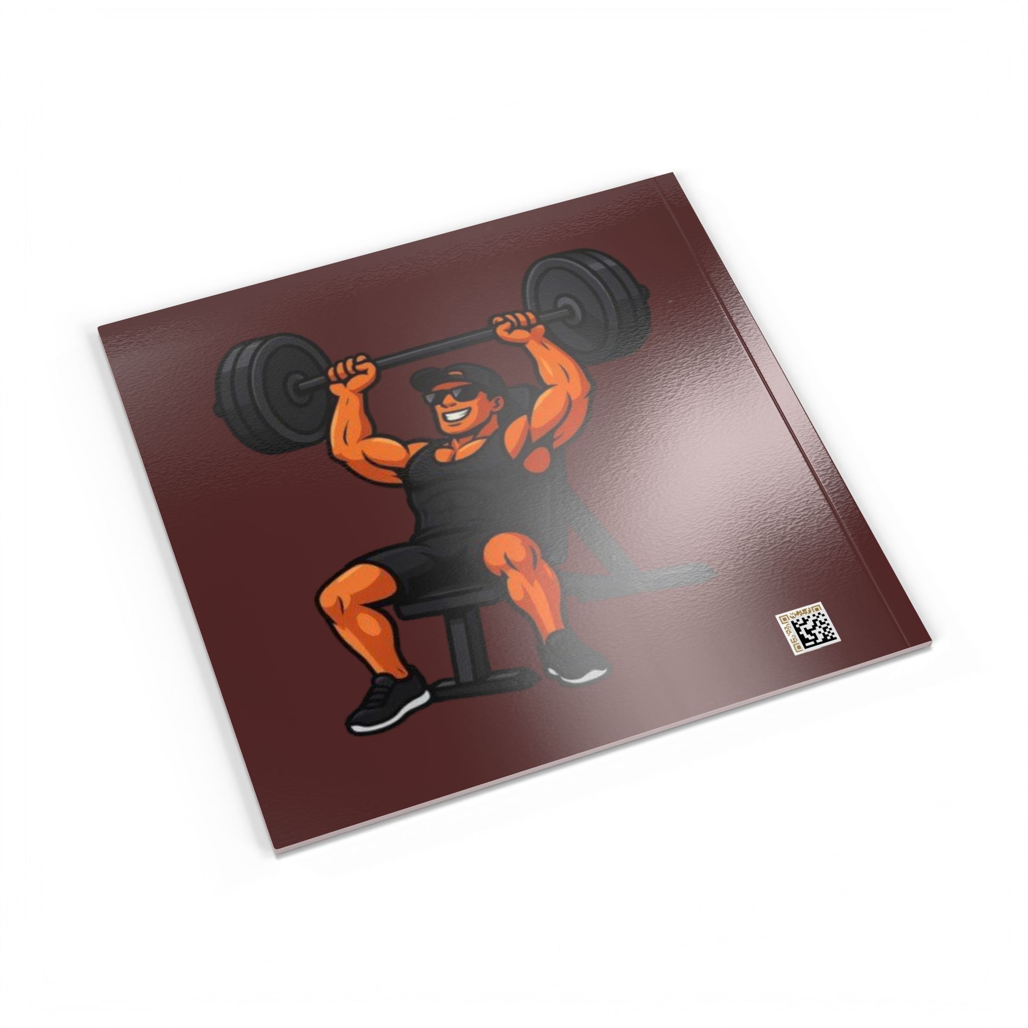 Softcover Photo Book — GymBro Fitness Crypto-Themed Workout Memories